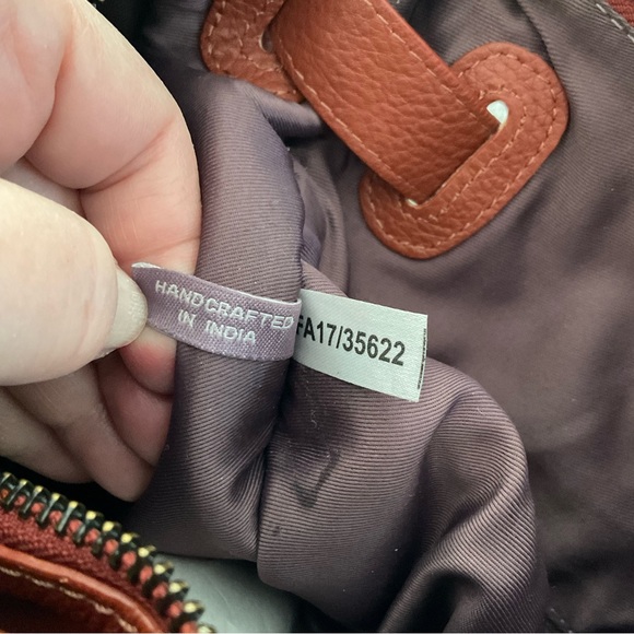 Kooba Leather Fairfield Convertible Backpack/Shoulder Handbag - Picture 7 of 13